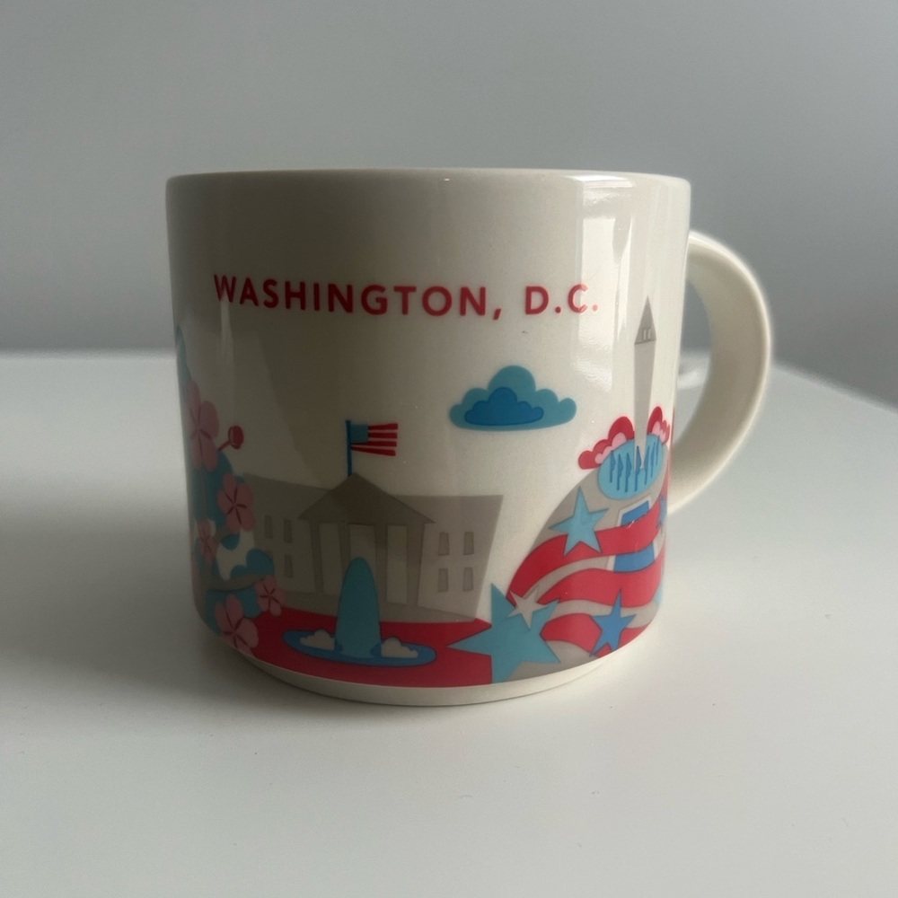 Washington D.C. Starbucks You‎ are here mug